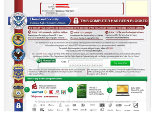 FBI cybercrimes virus scam
